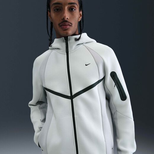 New In Men's Clothing-Nike, Nike Tech, Men's Colour-Block Full-Zip Fleece Windrunner Jacket