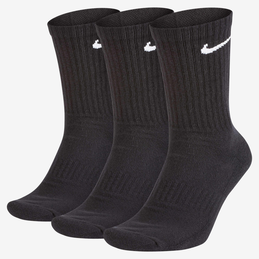 Crew-Nike, Nike Everyday Cushioned, Training Crew Socks (3 Pairs)