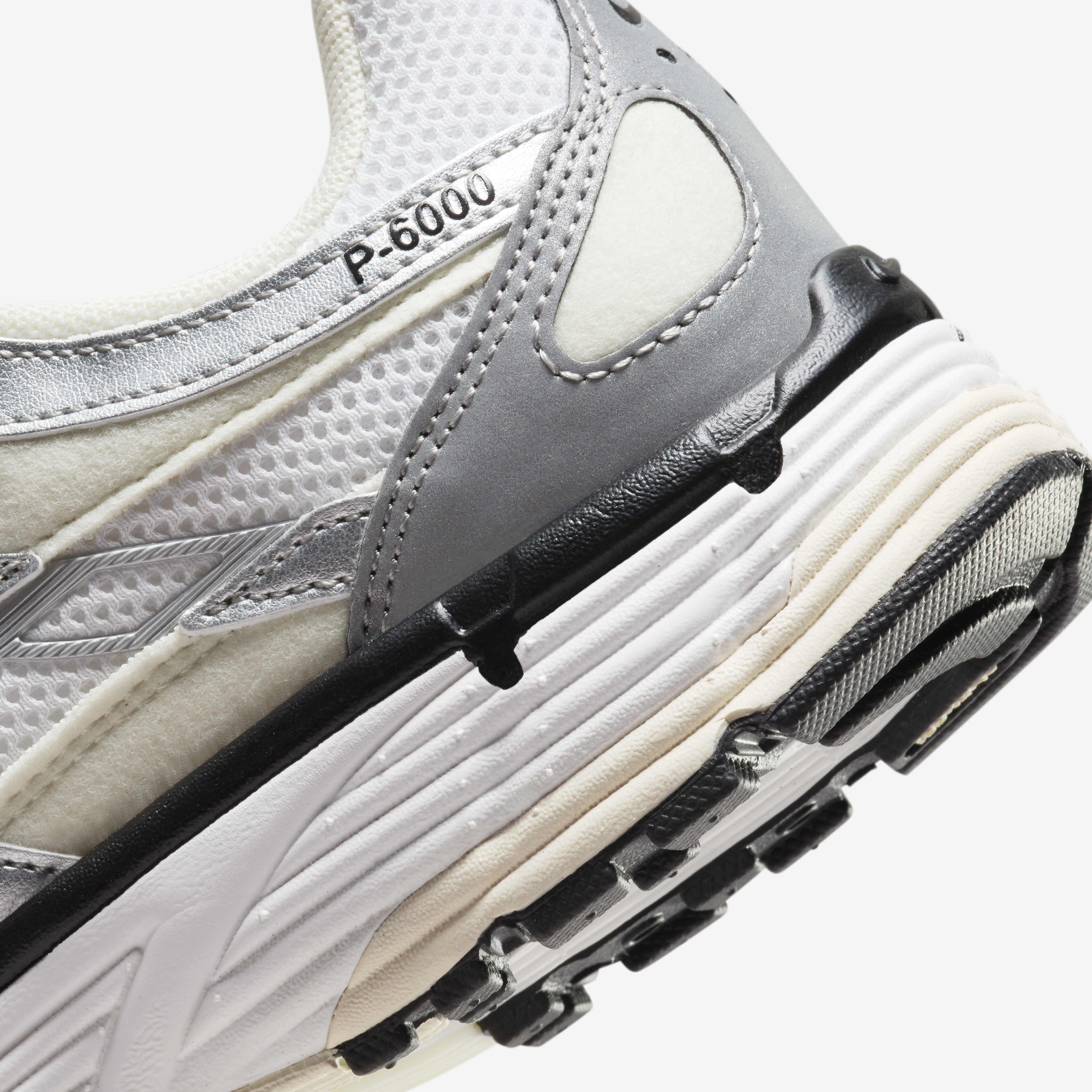 Buy Nike P 6000 Women s Shoes Coconut Milk Summit White Metallic Silver Black Nike Kuwait Official