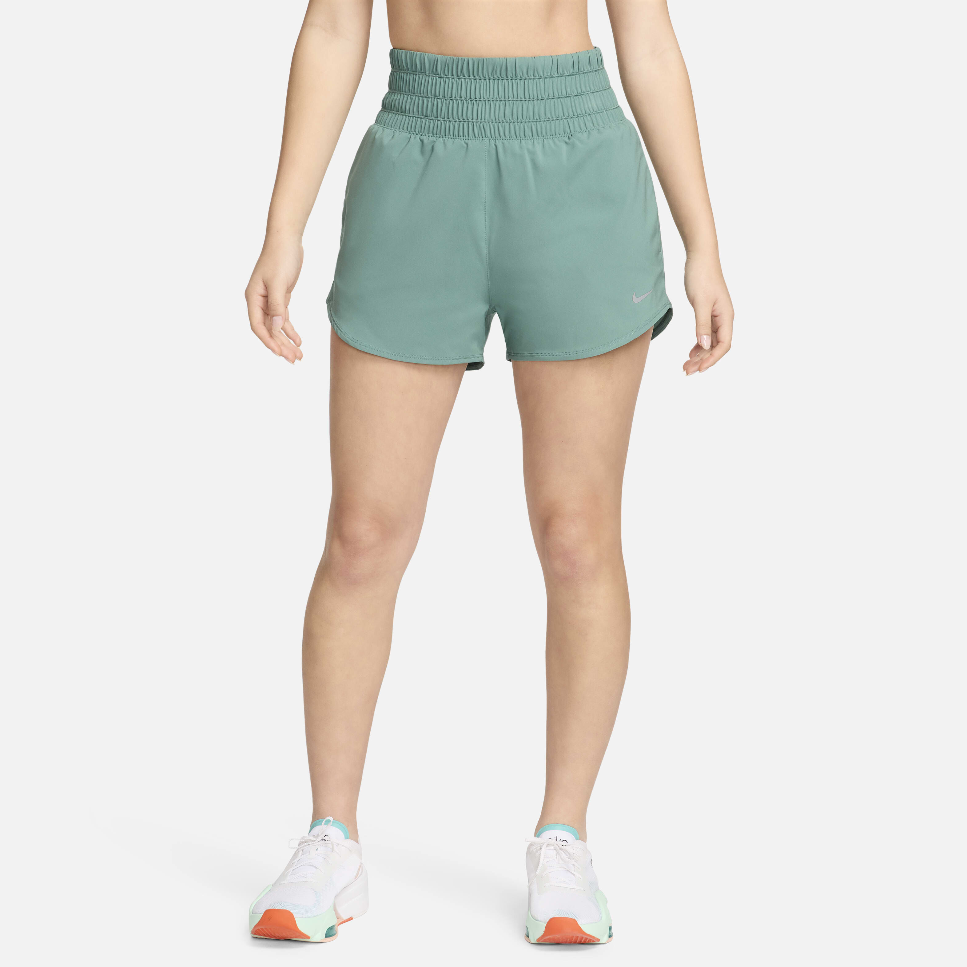 Buy Nike One Women s Dri FIT Ultra High Waisted 8cm approx. Brief Lined Shorts Nike Kuwait Official