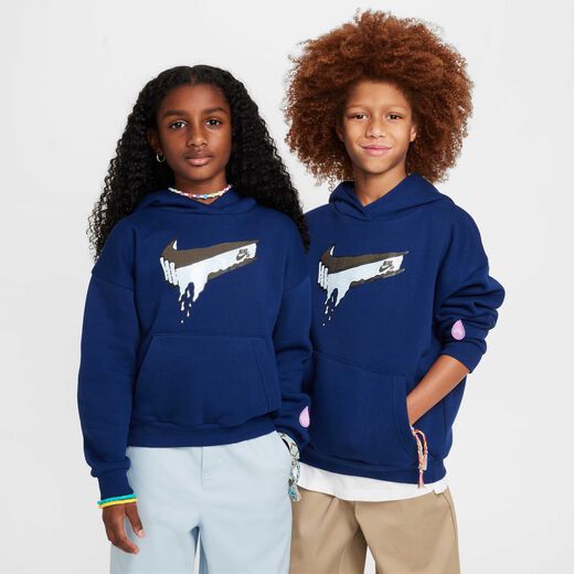Hoodies & Sweatshirts-Nike, Nike SB EasyOn, Older Kids' Oversized Pullover Skate Hoodie