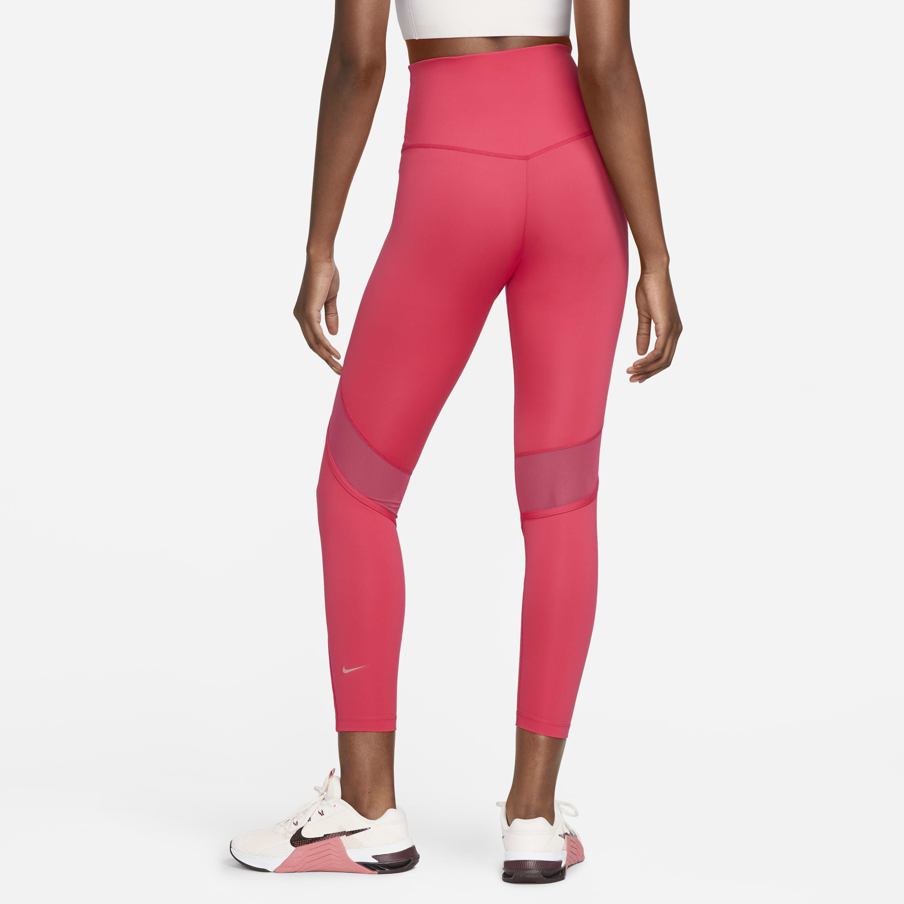Red and white nike leggings clearance