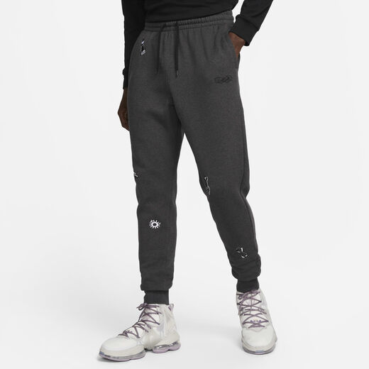 Basketball Trousers & Leggings-Nike, LeBron, Men's Fleece Trousers