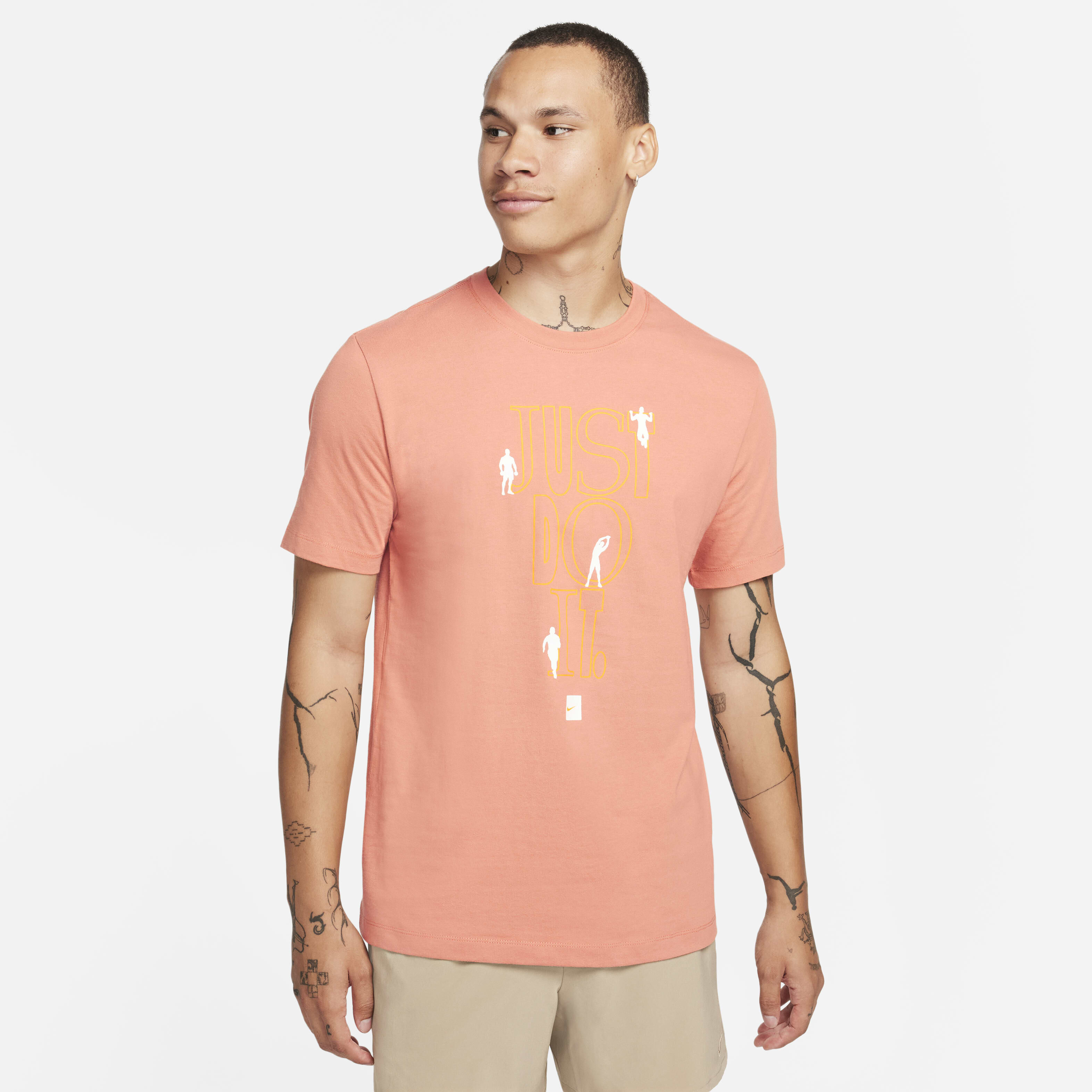 Peach nike shirt mens clearance