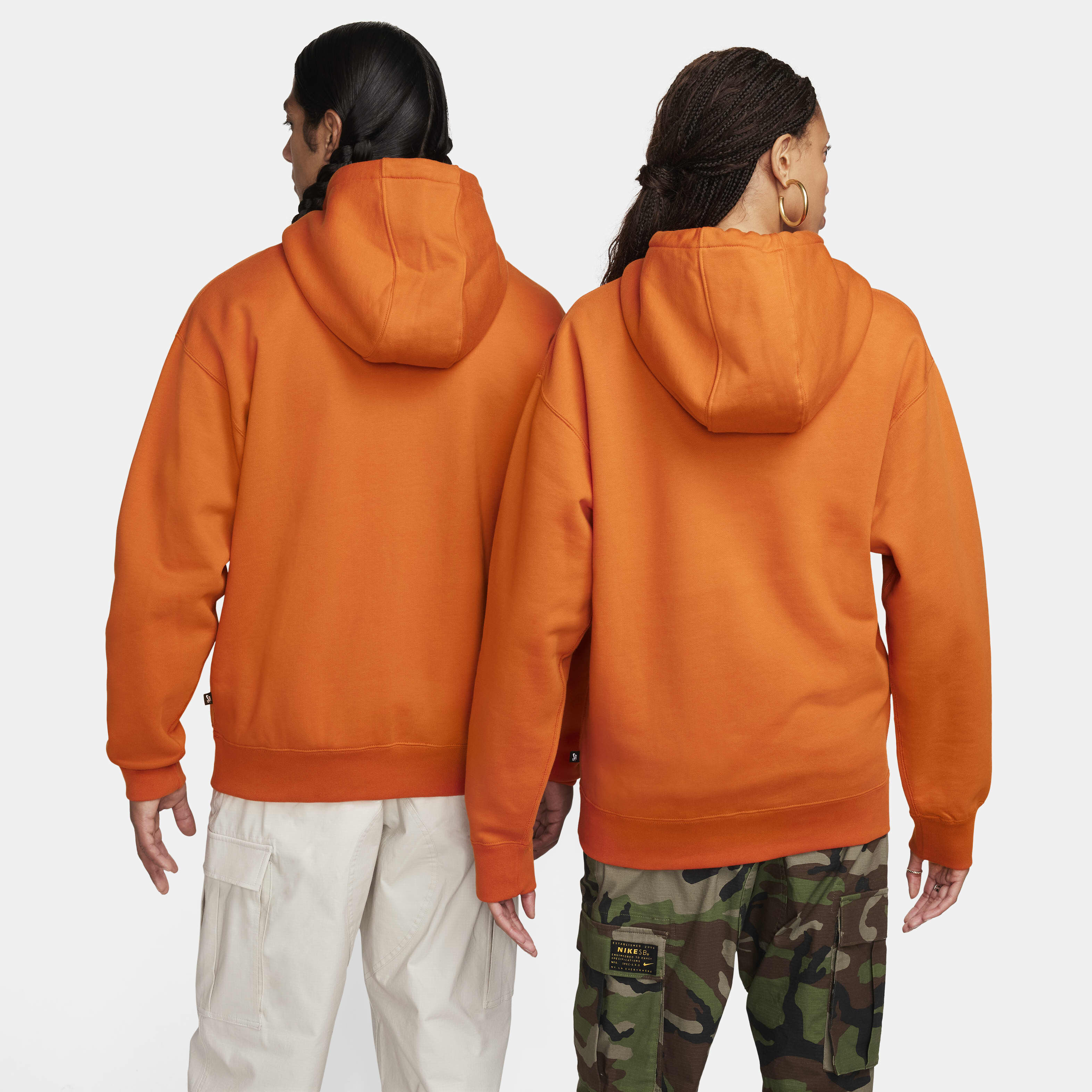 Nike sb orange hoodie hot sale