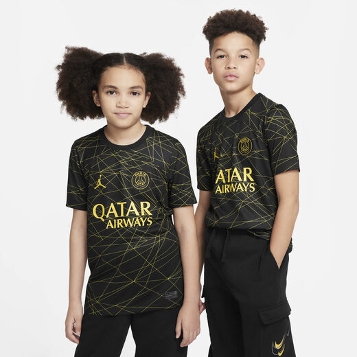 Kits & Jerseys-JRDN, Paris Saint-Germain 2023/24 Stadium Fourth, Older Kids' Jordan Dri-FIT Football Shirt