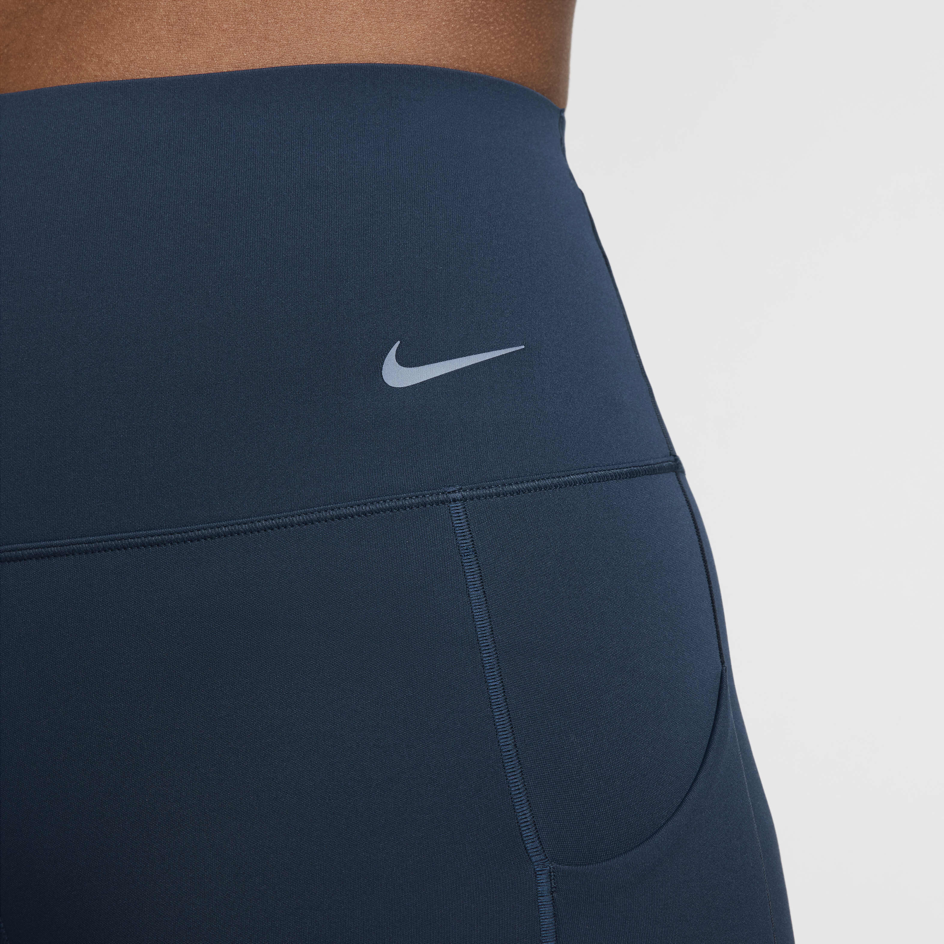 Buy Nike Universa Women s Medium Support High Waisted 20cm approx. Biker Shorts with Pockets Nike Kuwait Official