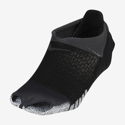 Yoga Socks-Nike, NikeGrip Dri-FIT Studio, Women's Toeless Footie Socks