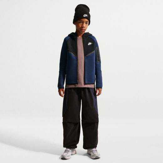 Nike Tech-Nike, Nike Sportswear Tech Fleece, Older Kids' Full-Zip Hoodie