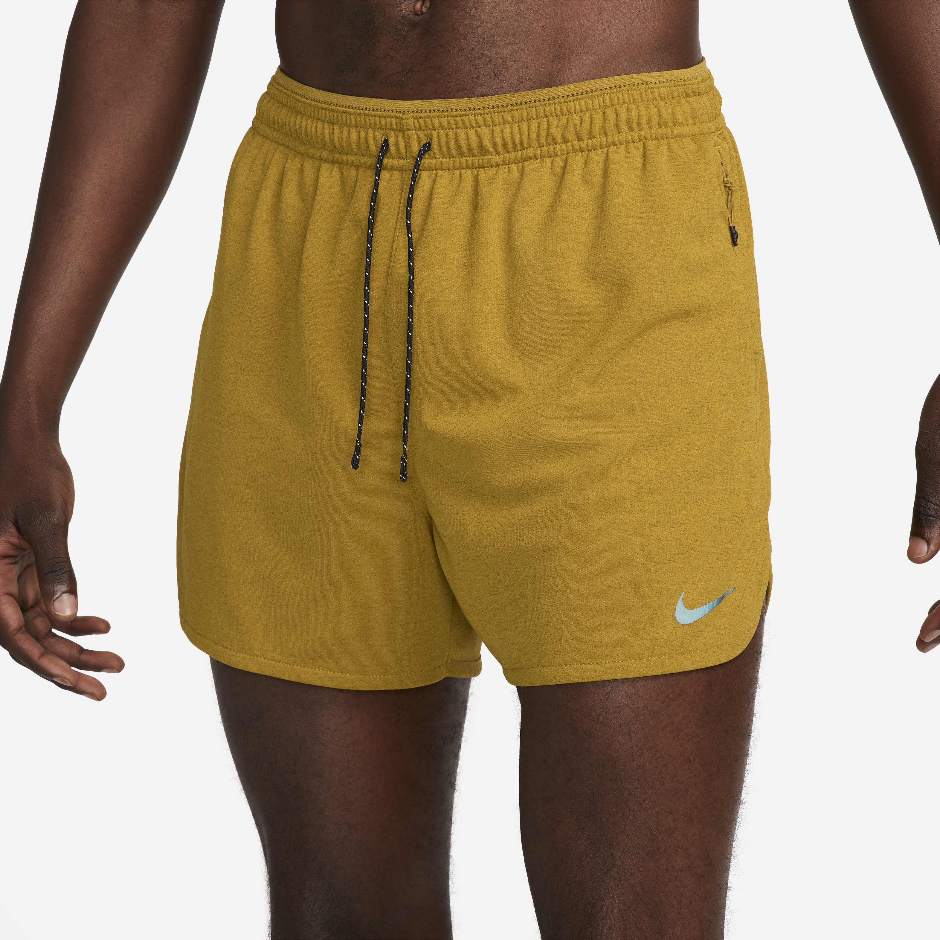 Yellow nike running shorts top