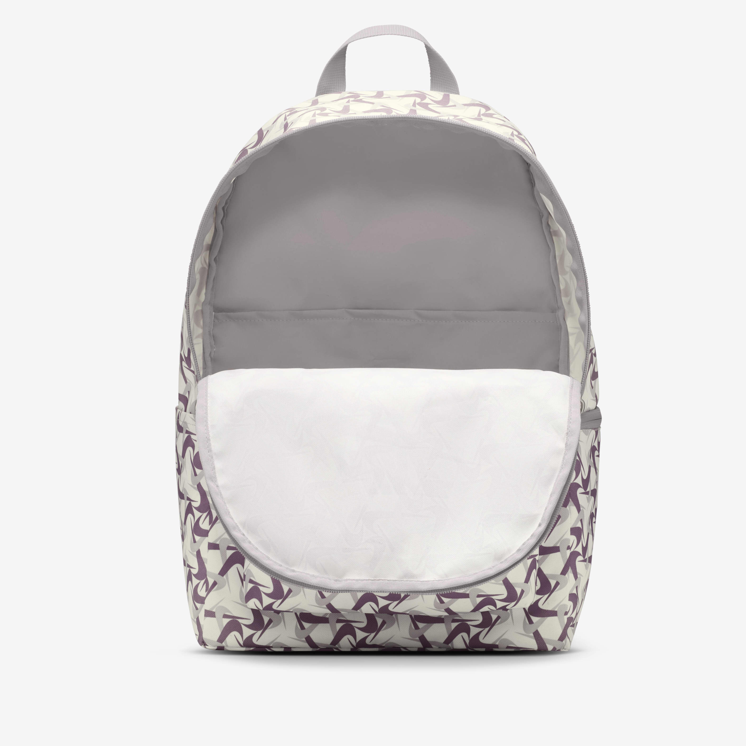Nike pink heritage floral logo backpack deals