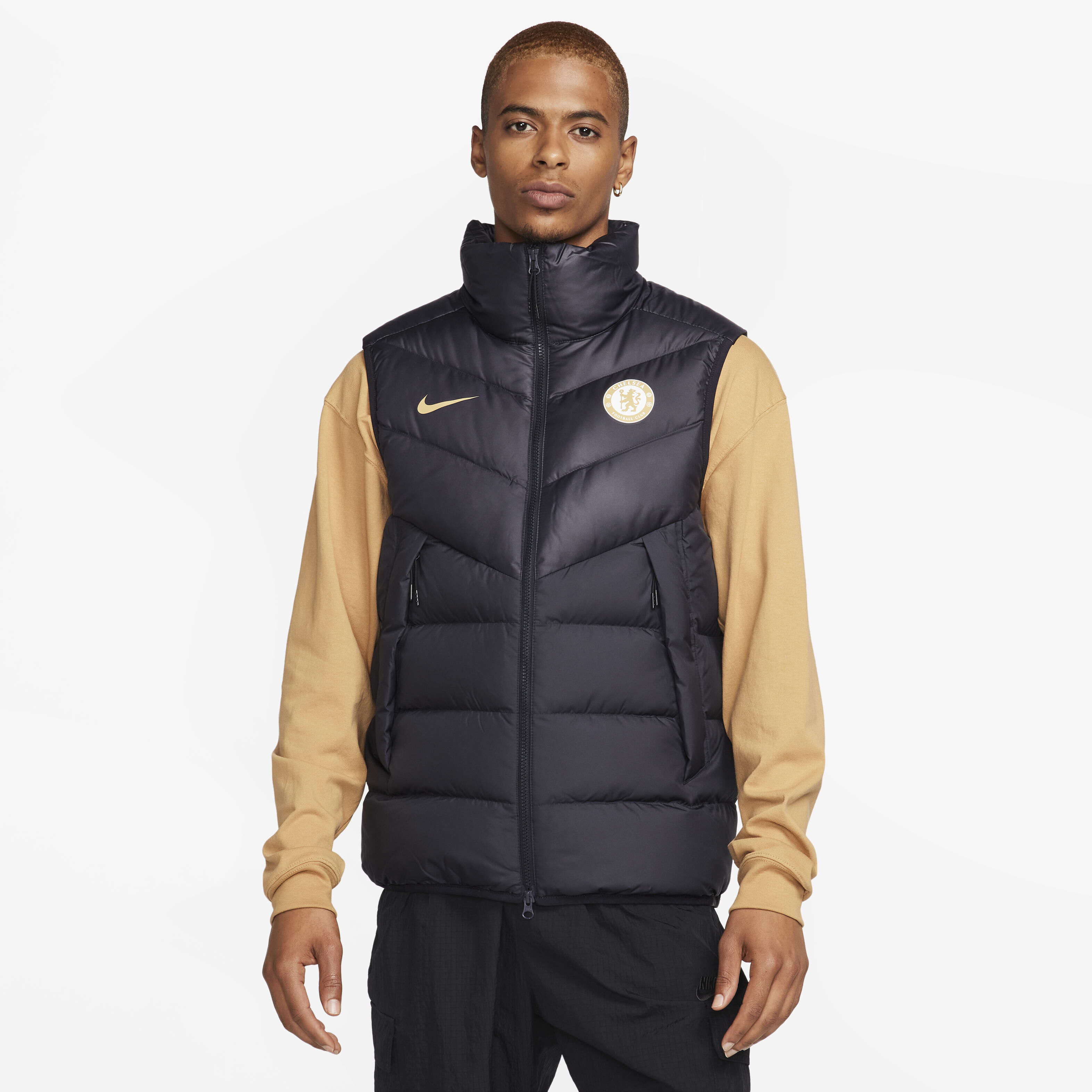 Buy Chelsea F.C. Windrunner Men's Nike Football Down Gilet - Pitch