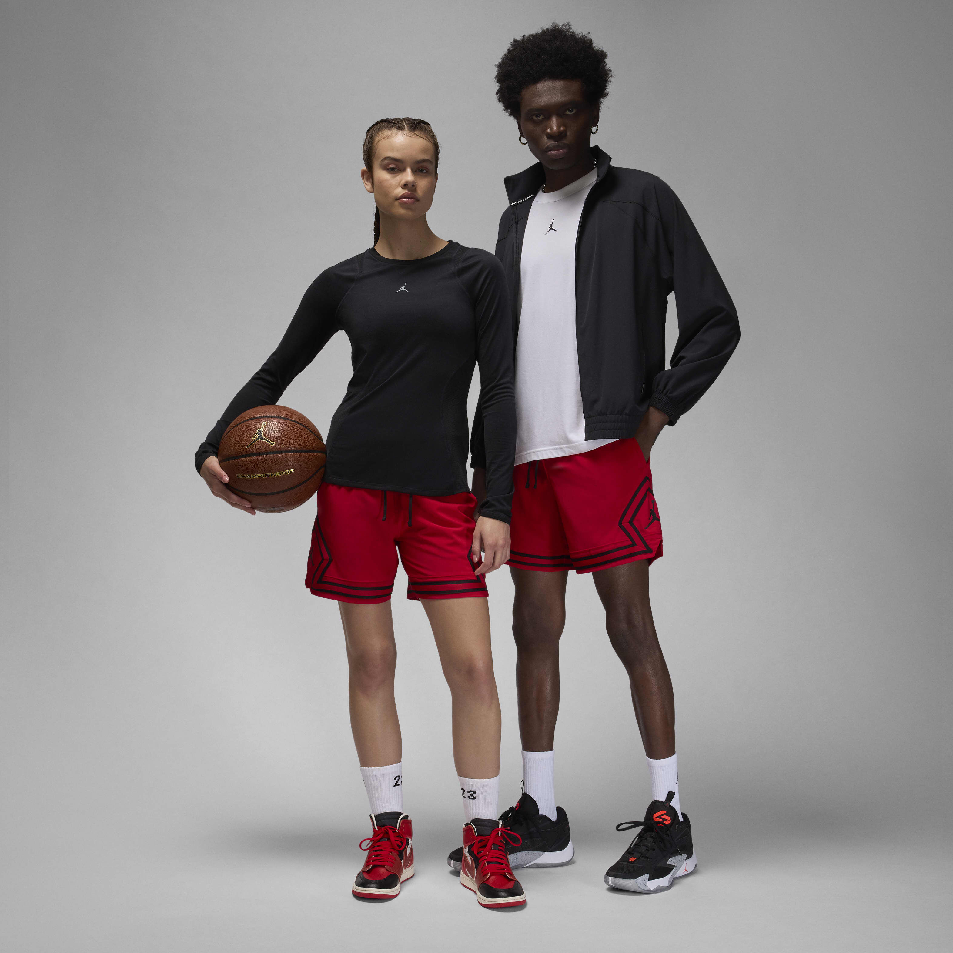 Buy Jordan Sport Men s Dri FIT Woven Diamond Shorts Gym Red Black Black Nike Kuwait Official