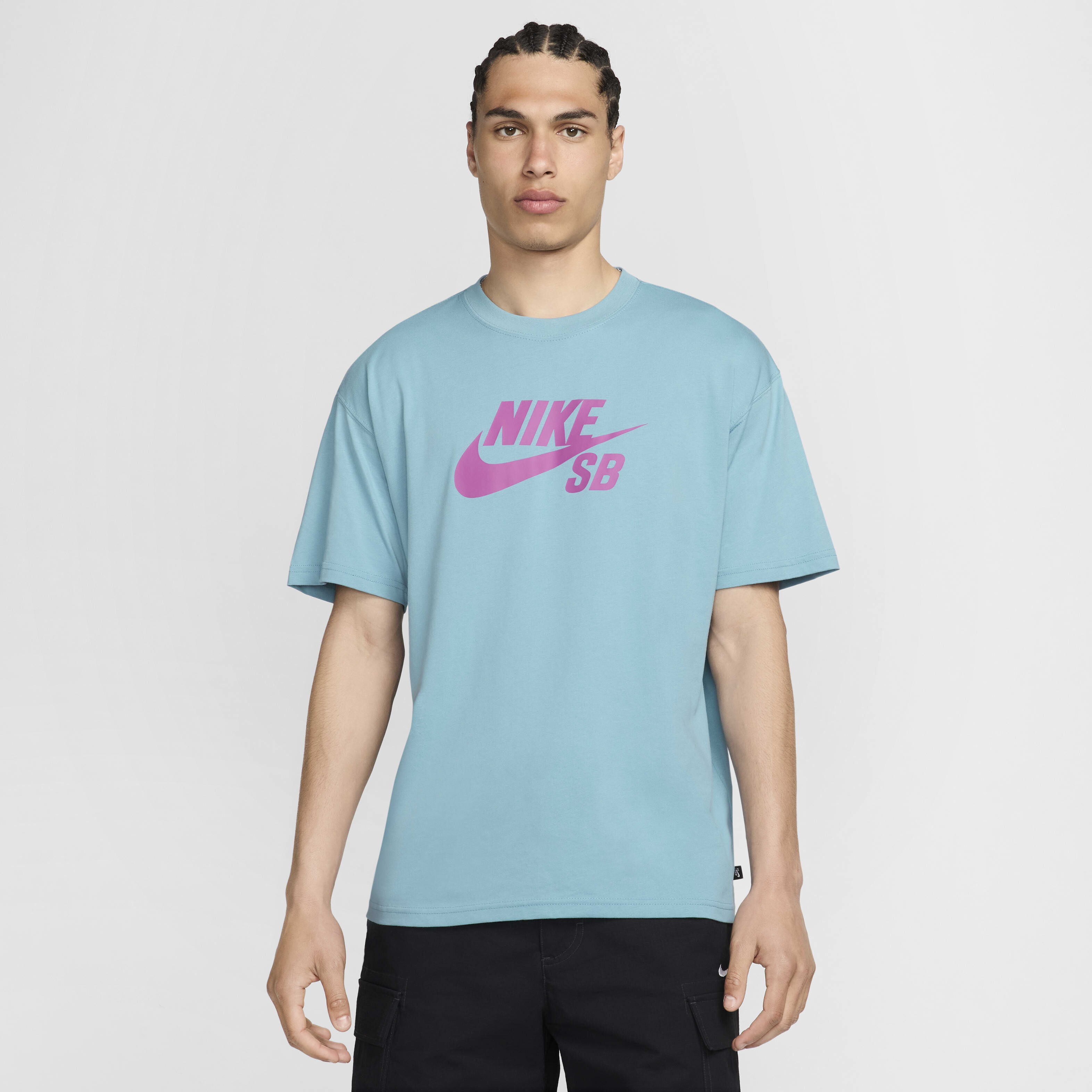 blue nike sb shirt