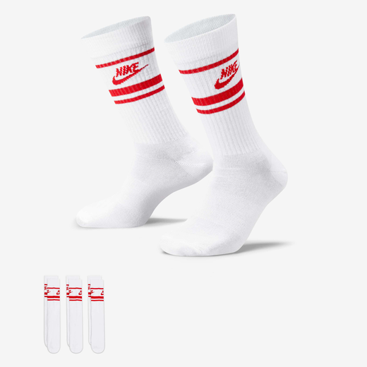 Clothing-Nike, Nike Sportswear Dri-FIT Everyday Essential, Crew Socks (3 Pairs)