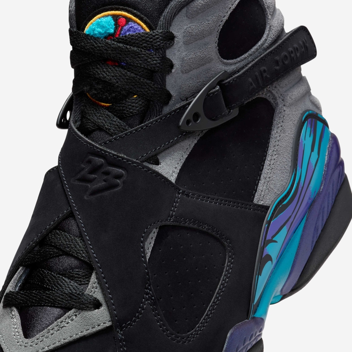 Buy Air Jordan Retro 'Aqua' Men's Shoes Black/Multi-Colour