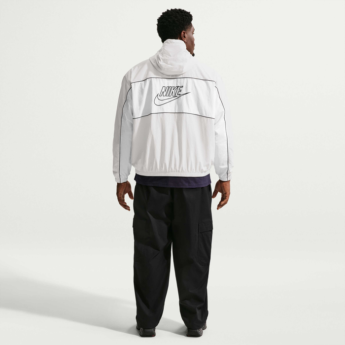 Buy Nike Club Men's Hooded Jacket - Photon Dust/White/White @ Nike Buy Nike Club Men's Hooded Jacket - Photon Dust/White/White @ Nike