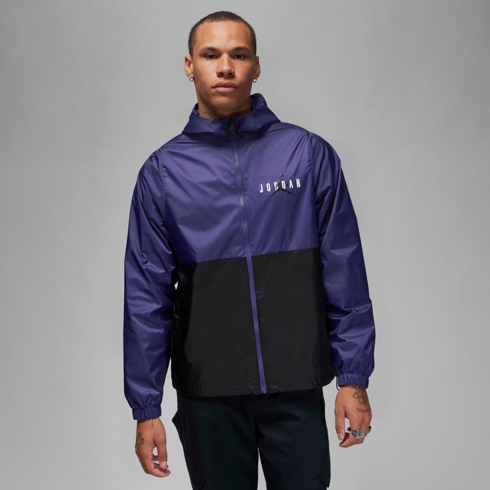 Buy Jordan Essentials Men's Woven Jacket Sky J Purple/Black