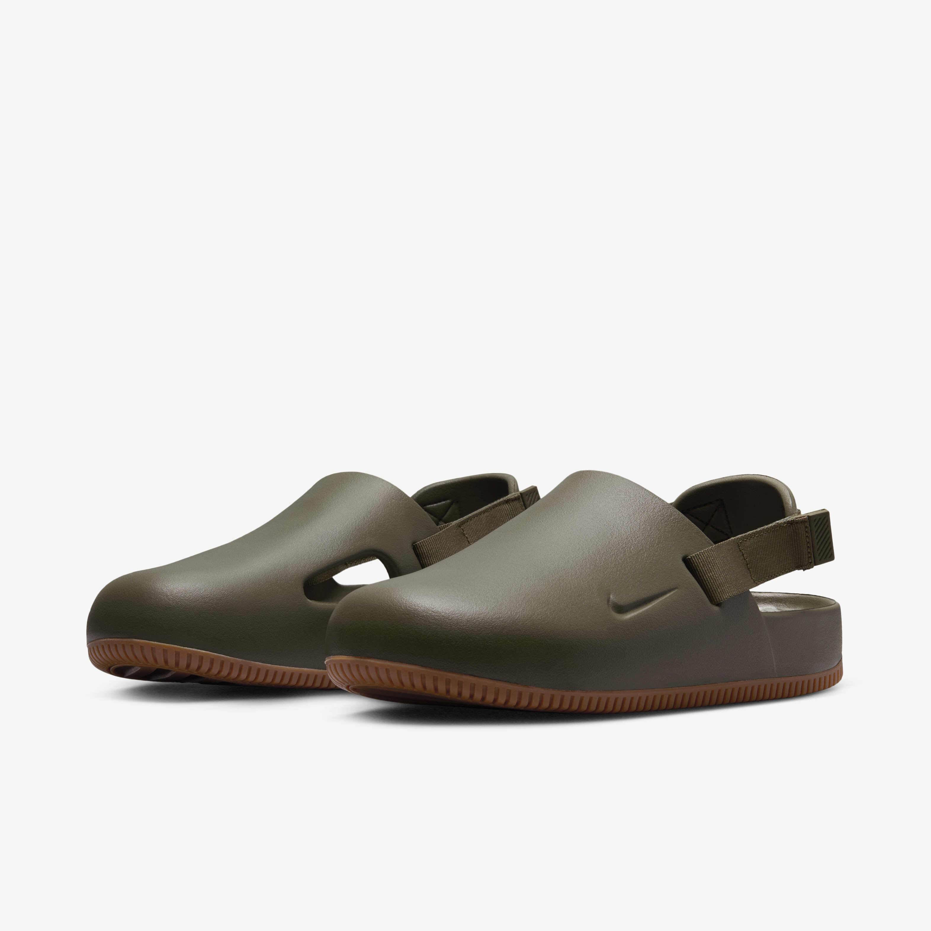 靴 Nike Calm Men's Mule 28 Medium Olive Gum Buy Nike Calm Men's Mules - Medium Olive/Gum Medium Brown