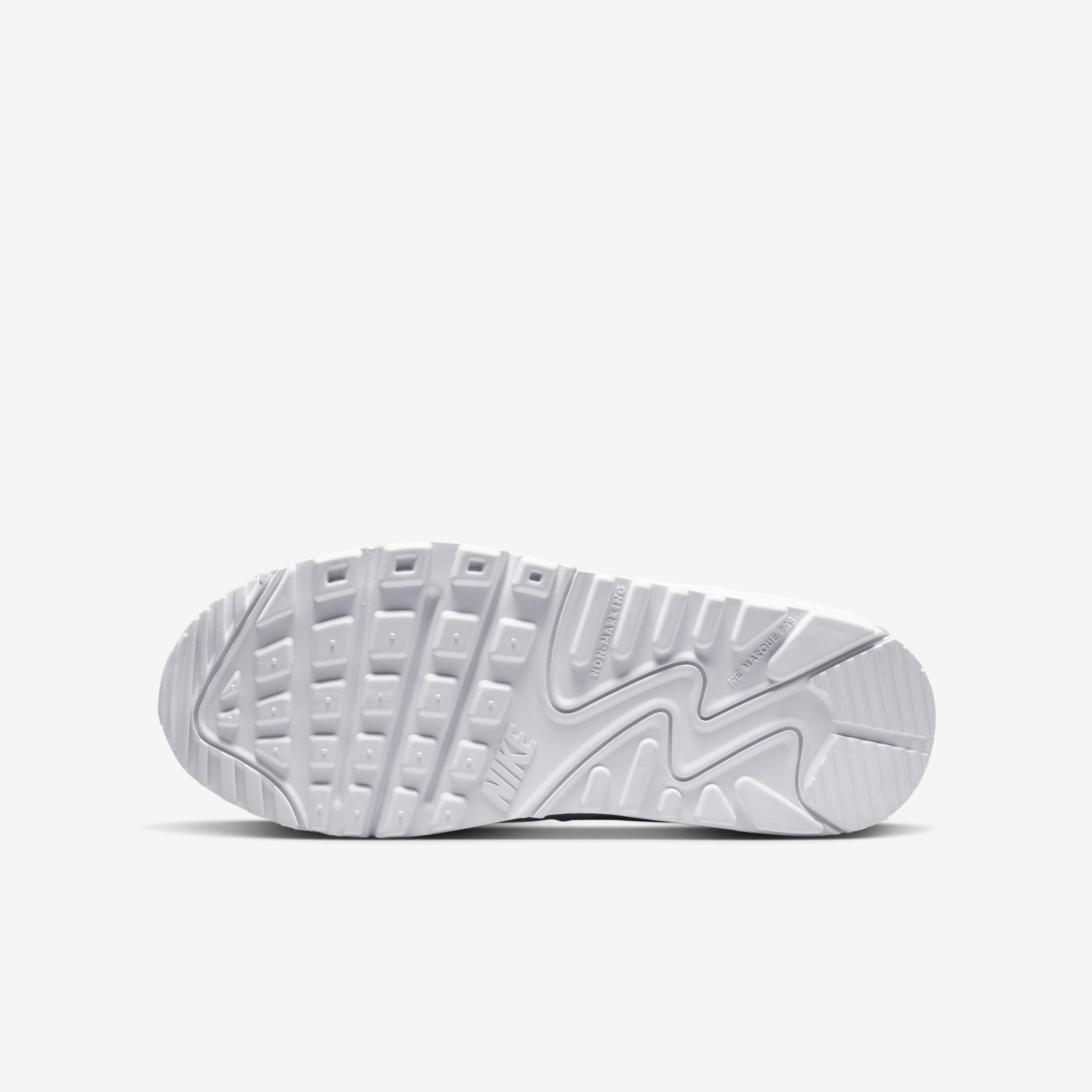 Nike air max 9 kids white hot sale