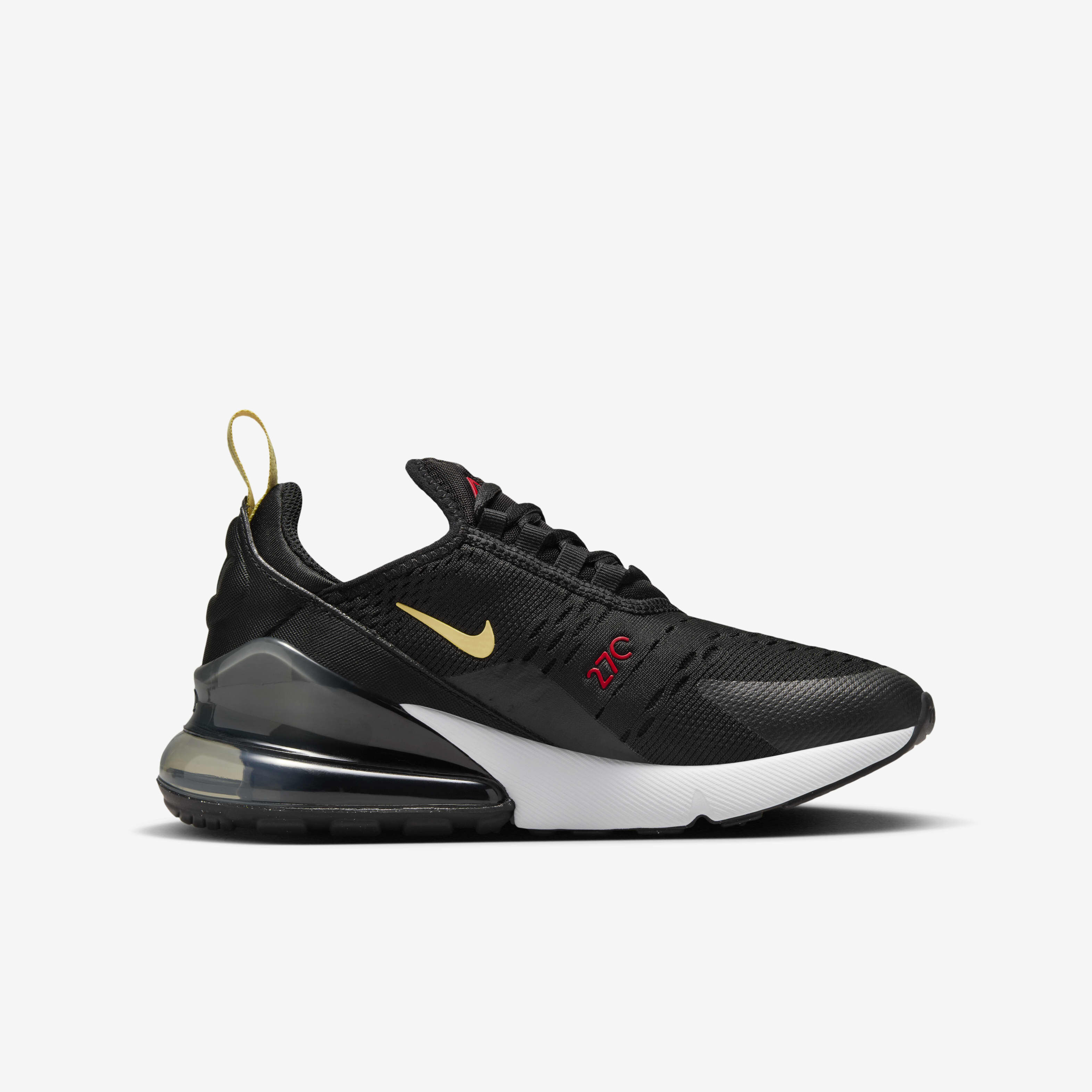 Nike 270 black white gold new arrivals