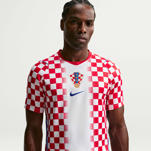 National Football Kits 2026-Nike, Croatia 2026 Stadium Home, Men's Nike Dri-FIT Football Replica Shirt