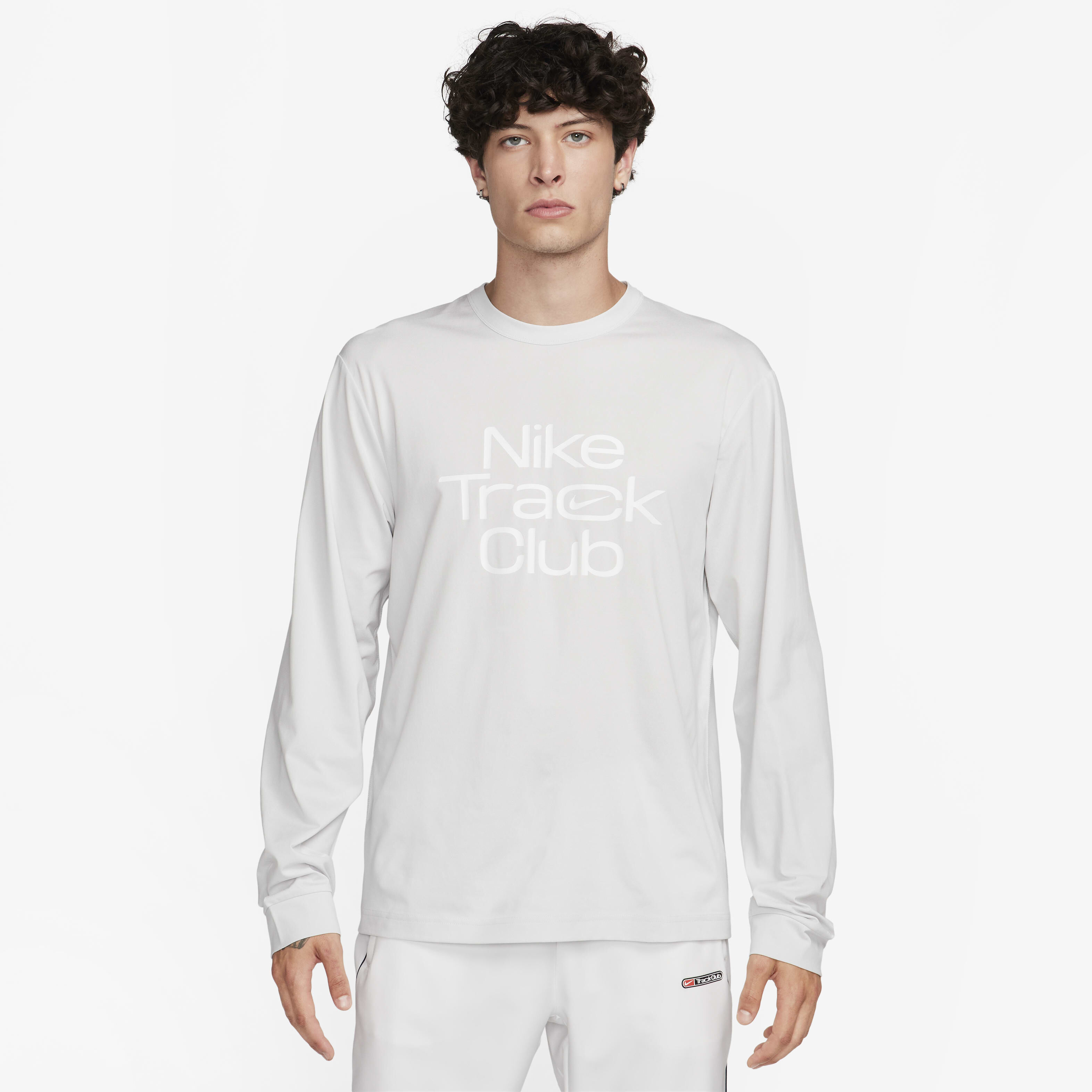 nike running track top