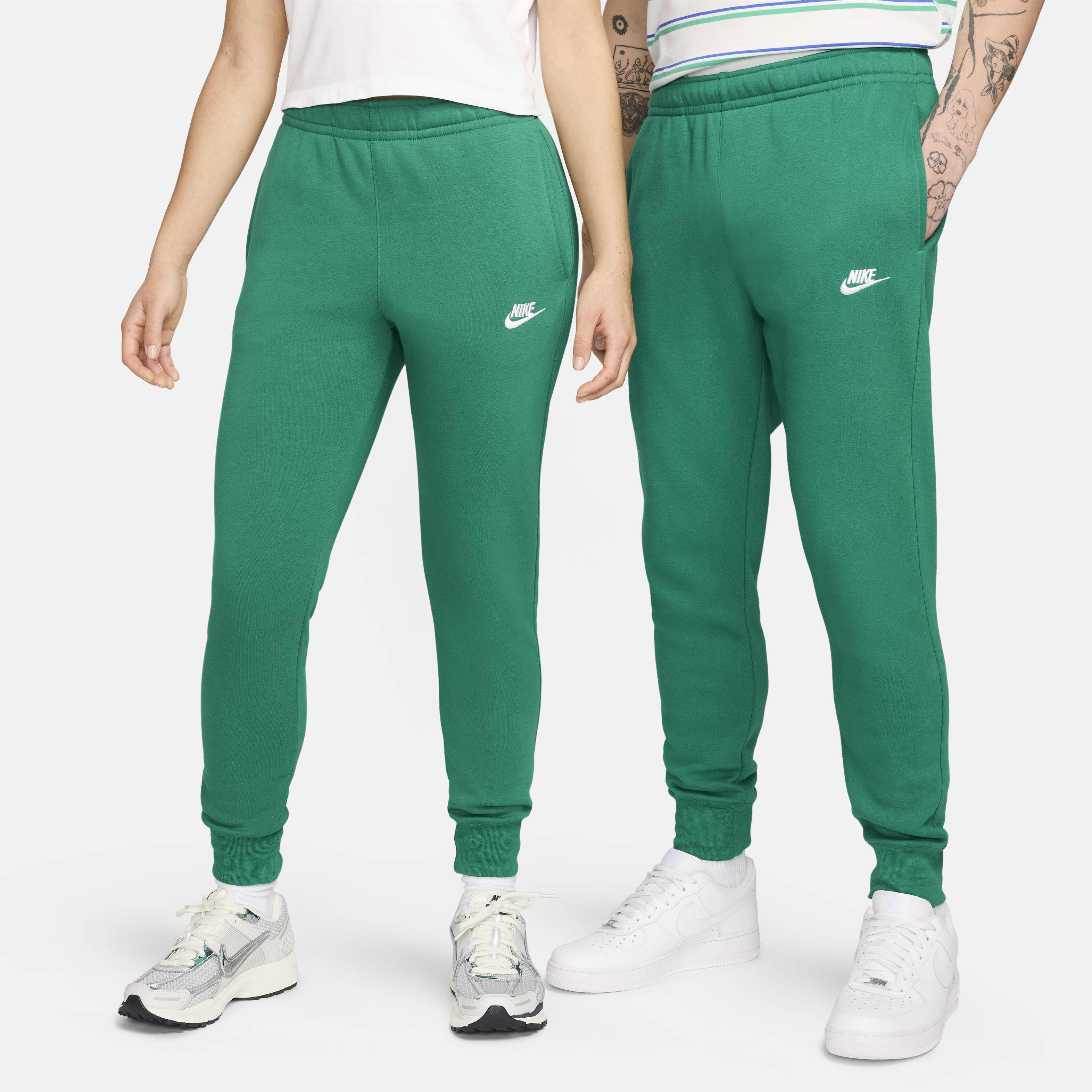Nike sportswear club fleece joggers green on sale