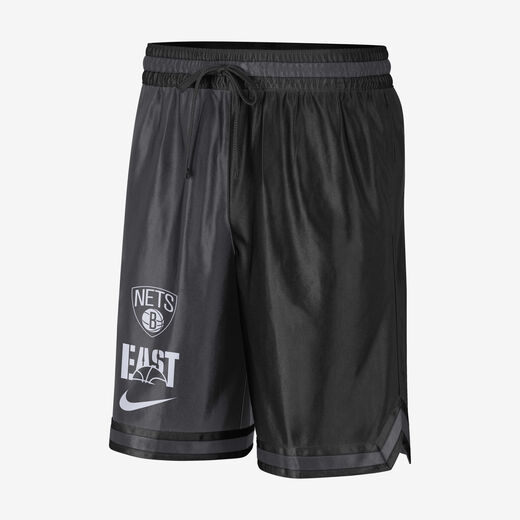 Men's Collection-Nike, Brooklyn Nets Courtside, Men's Nike Dri-FIT NBA Graphic Shorts