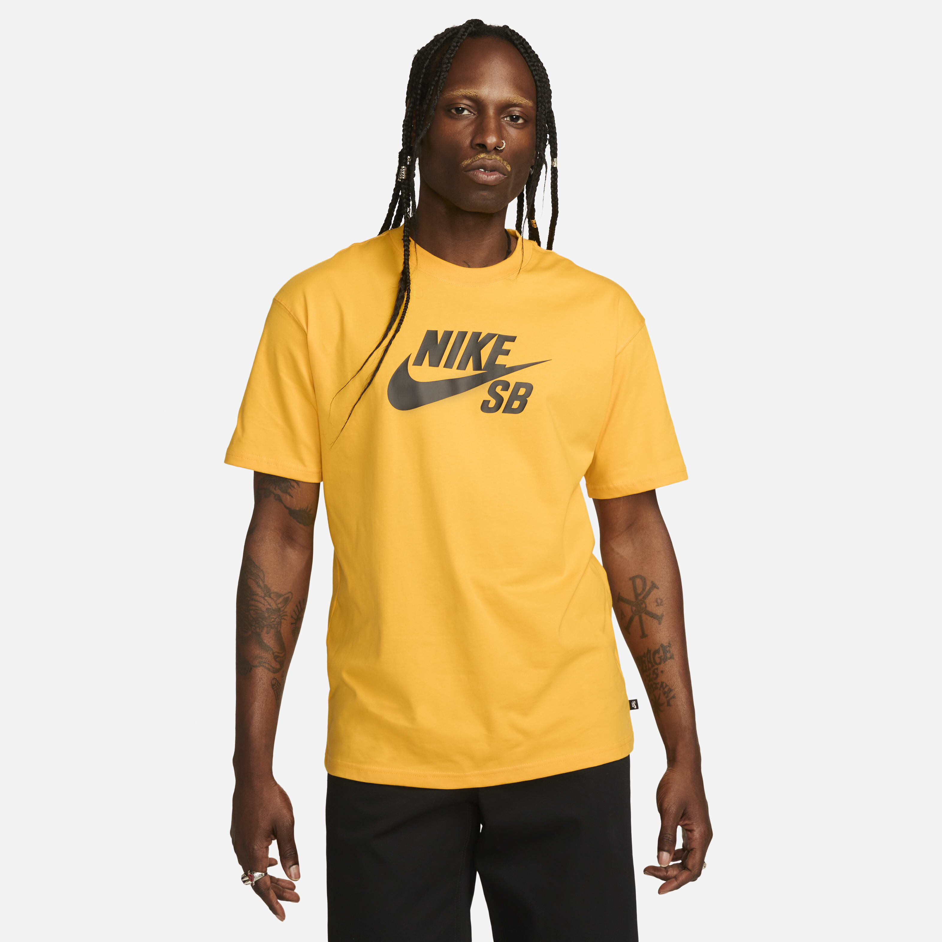 Buy Nike SB Logo Skate T-Shirt University Gold Nike Kuwait