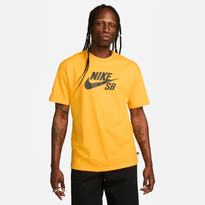 Buy Nike SB Logo Skate T-Shirt University Gold Nike Kuwait