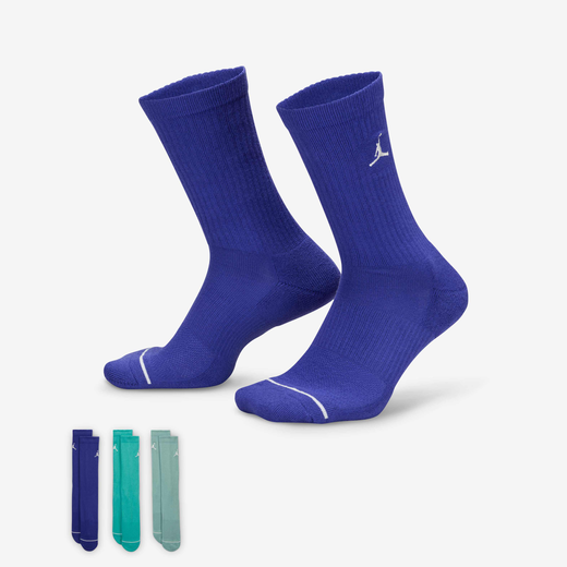 All Accessories & Equipments-JRDN, Jordan, Everyday Crew Socks (3 pairs)