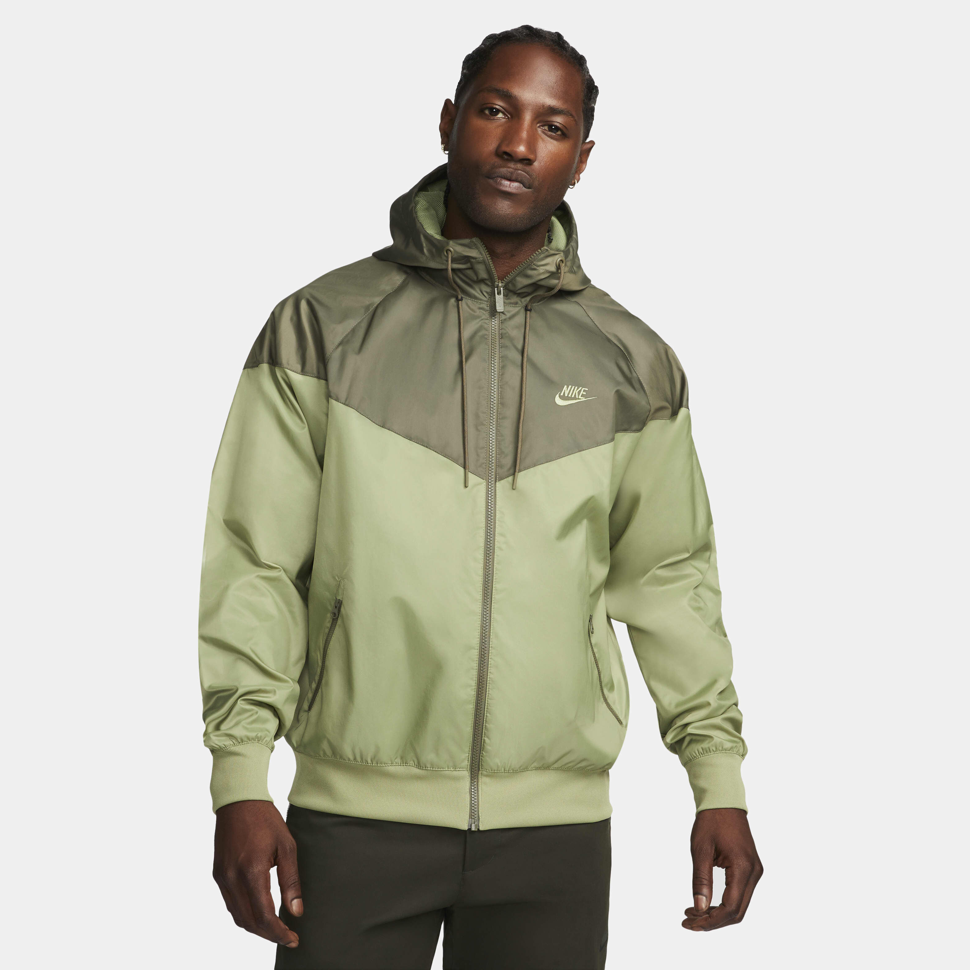 nike windrunner green