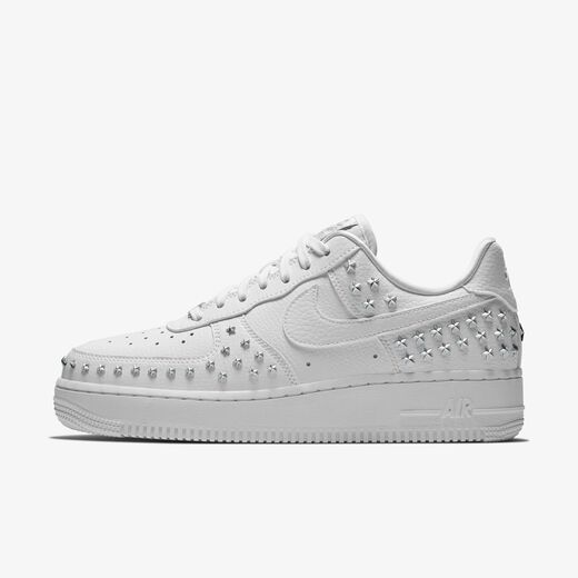 New In Women's Shoes-Nike, Nike Air Force 1 Low 'Star-Studded White', Women's Shoe