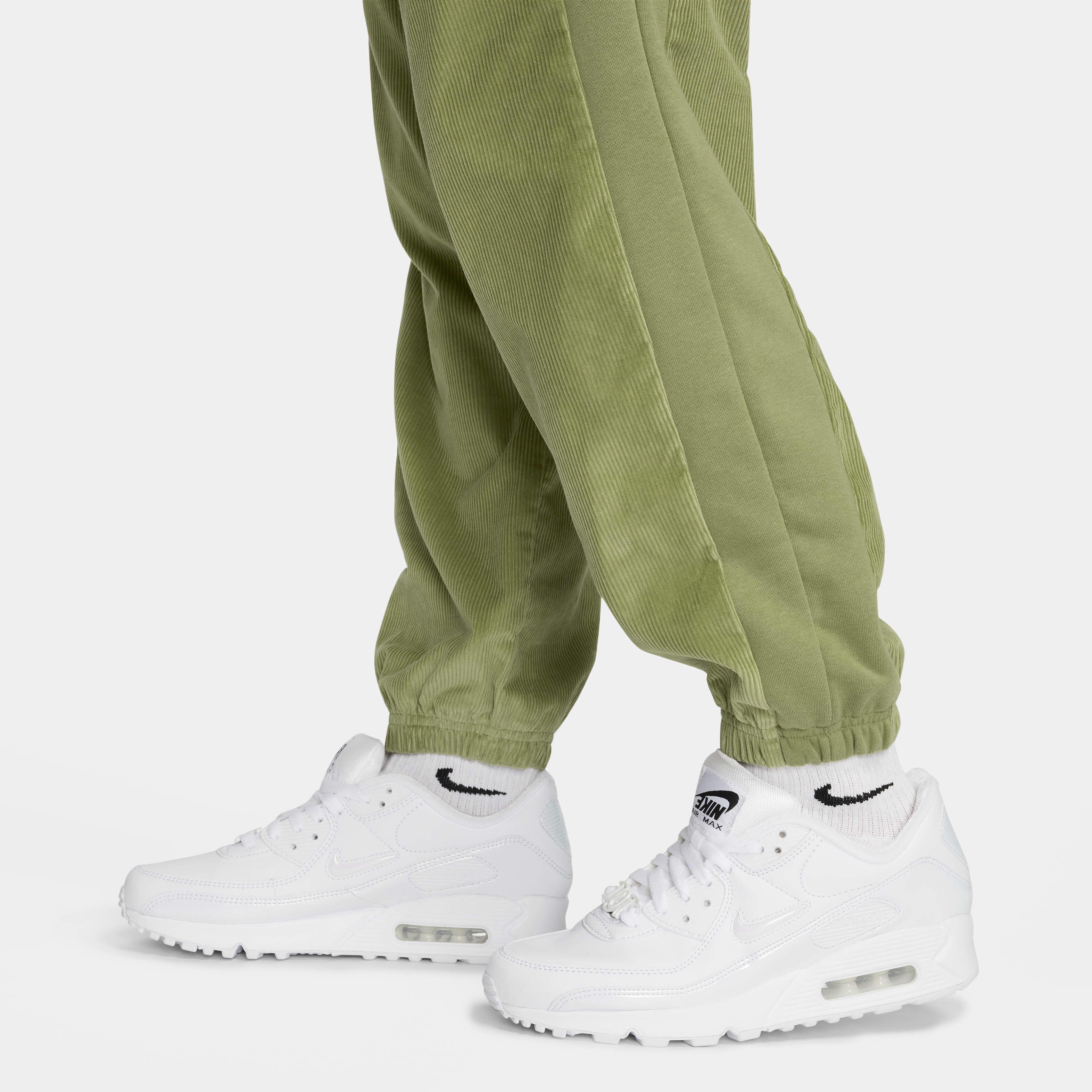 Buy Nike Air Women s High waisted Corduroy Fleece Trousers Nike Kuwait Official