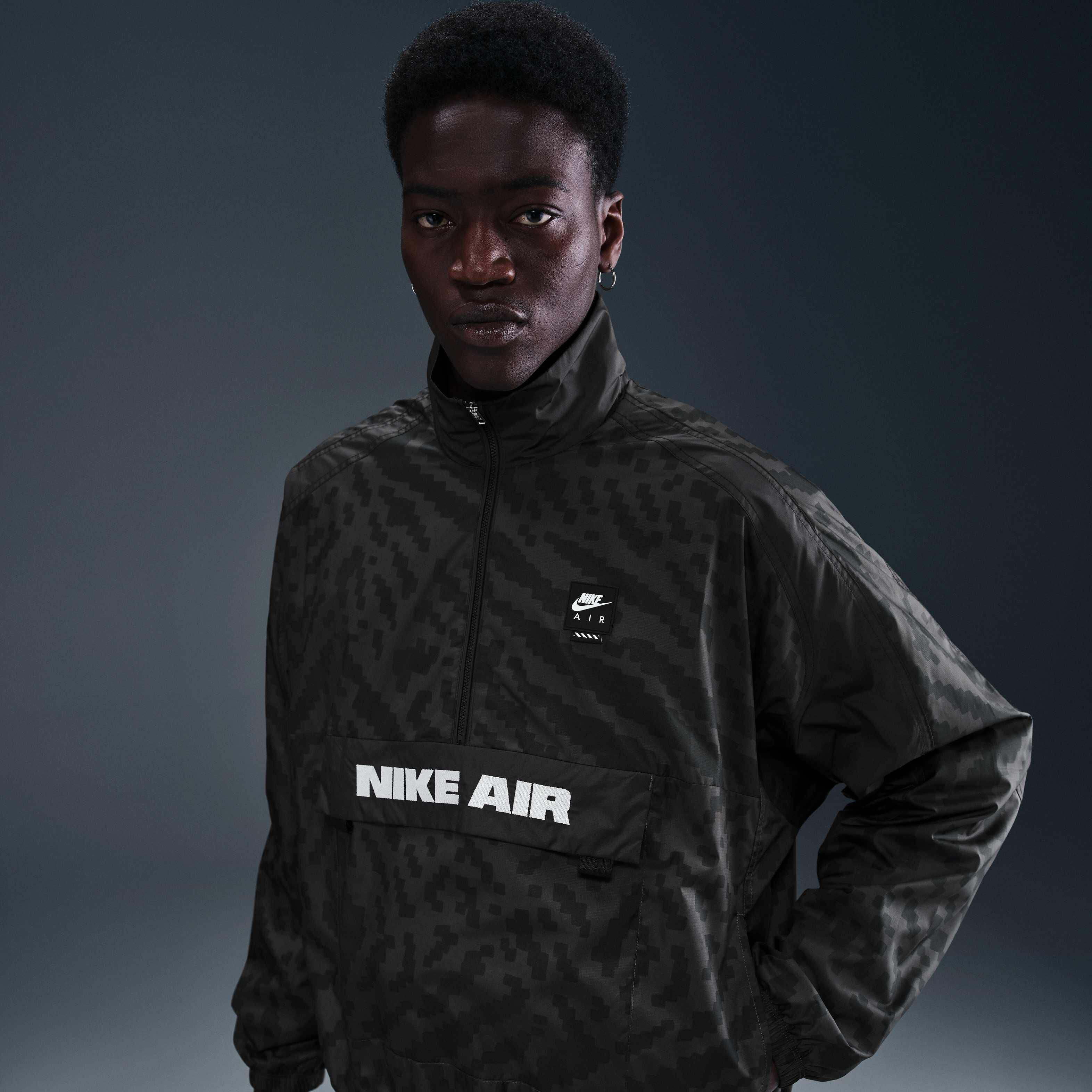 U.S. AIR FORCE ナイロンジャケット X-LARGE SHORT Buy Nike Air Men's Half-Zip Jacket - Anthracite/Black/Black @ Nike