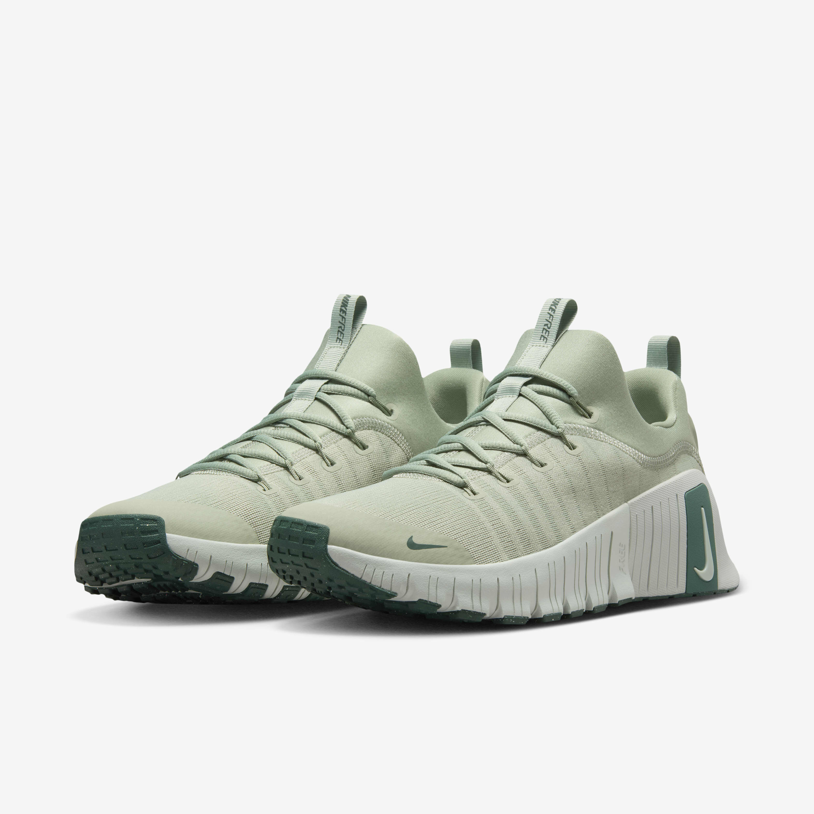 Buy Nike Free Metcon 6 Men s Workout Shoes Jade Horizon Light Silver Vintage Green Nike Kuwait Official