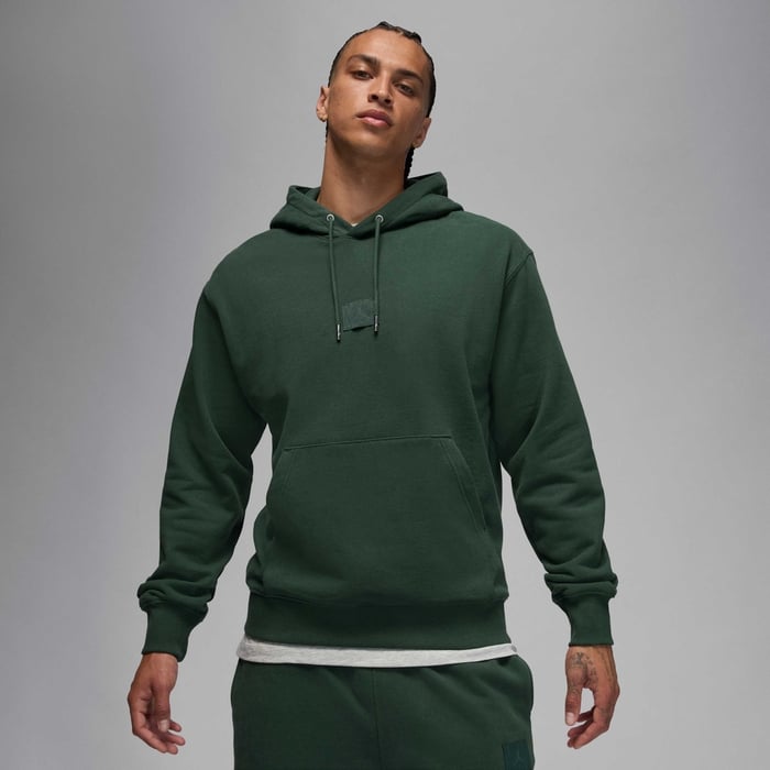 Buy Jordan Flight Fleece Men's Pullover Hoodie Midnight Green