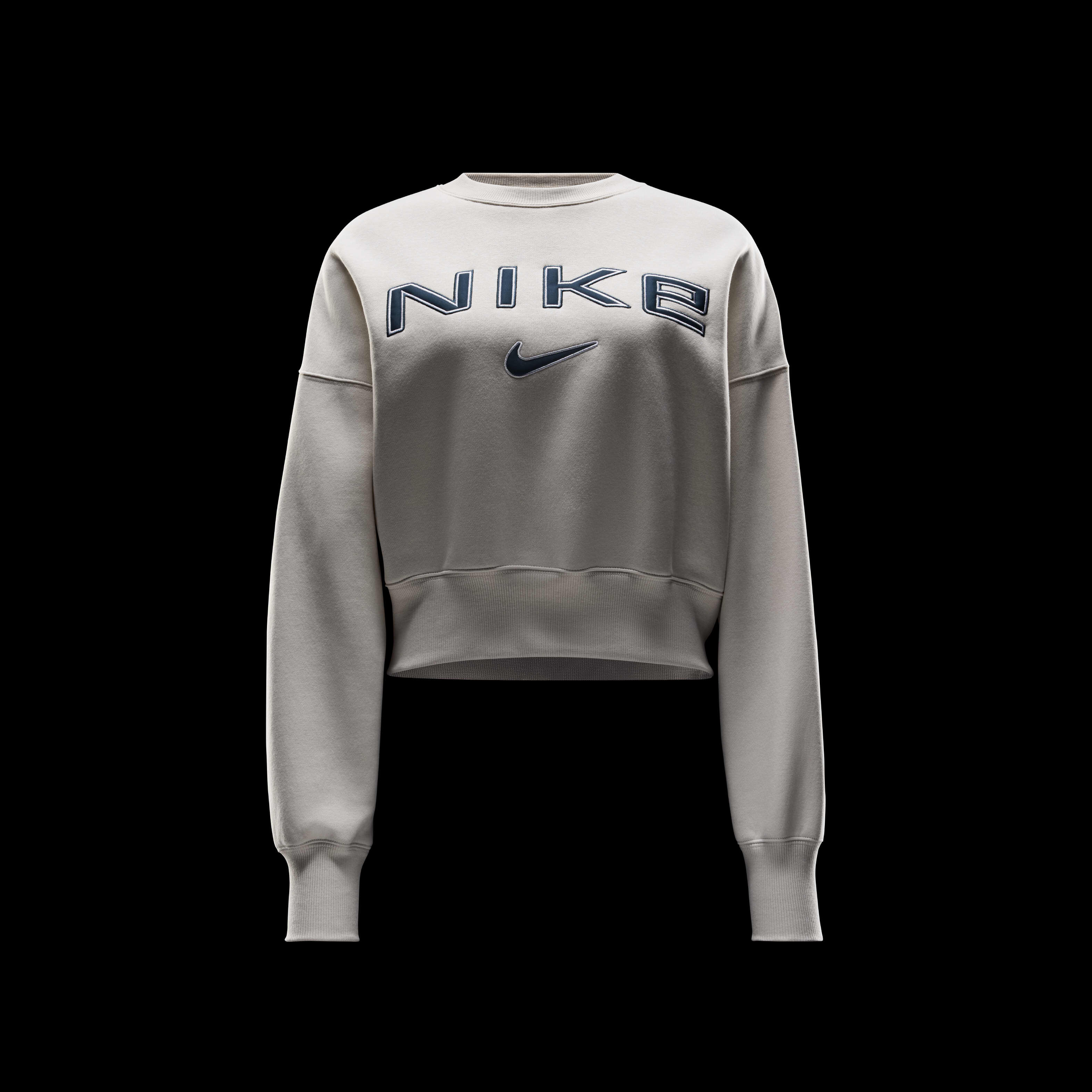 Buy Nike Sportswear Phoenix Fleece Women s Over Oversized Crew Neck Logo Sweatshirt Nike Kuwait Official