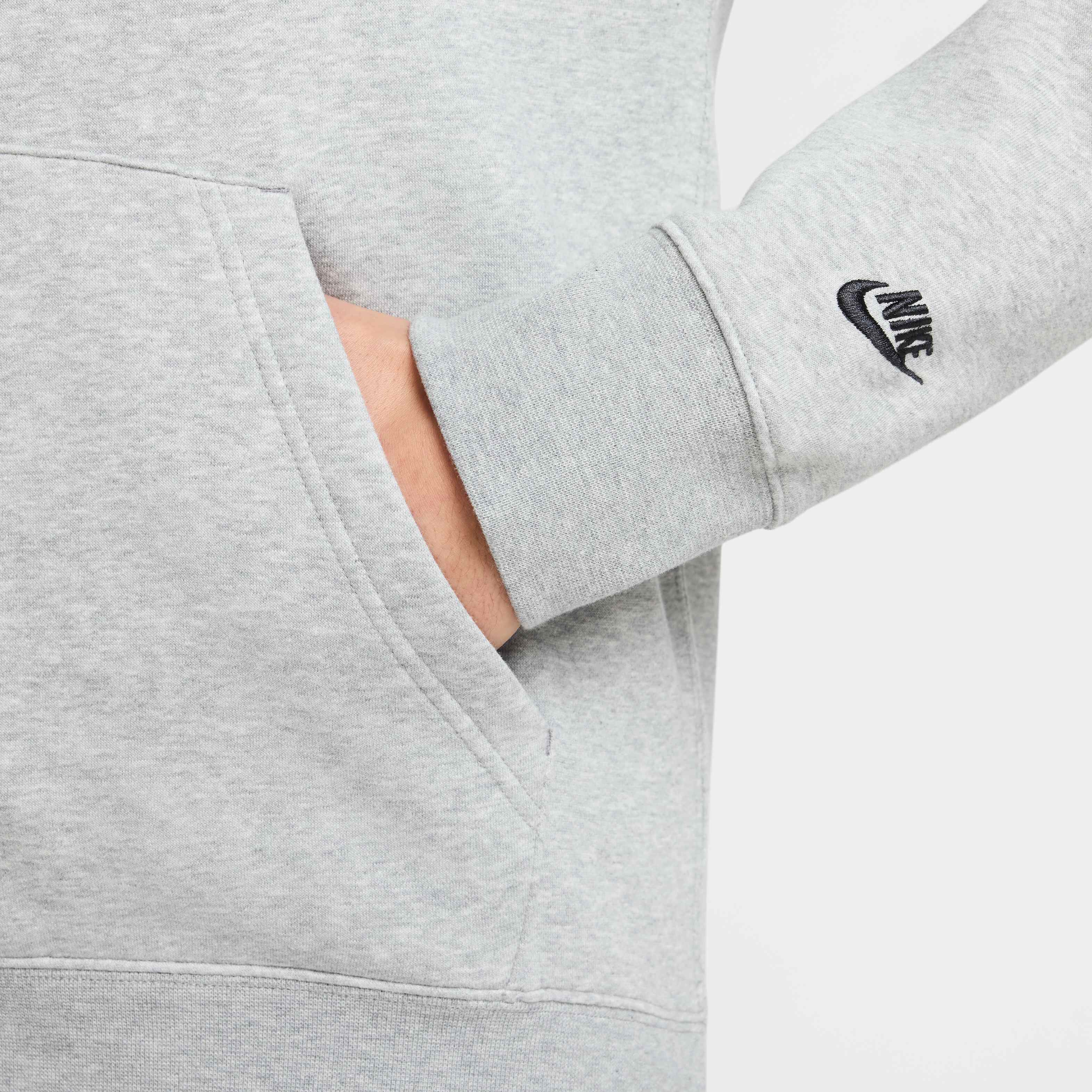 Buy Nike Club Men's Fleece Pullover Hoodie - Dark Grey