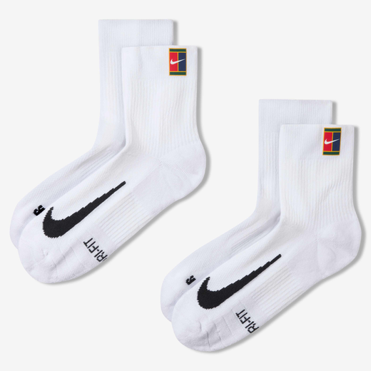 Socks-Nike, NikeCourt Multiplier Max, Tennis Ankle Socks (2 Pairs)