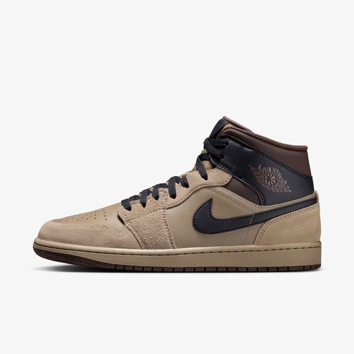 Buy Air Jordan Mid Men's Shoes Khaki/Baroque Brown/Gum Light