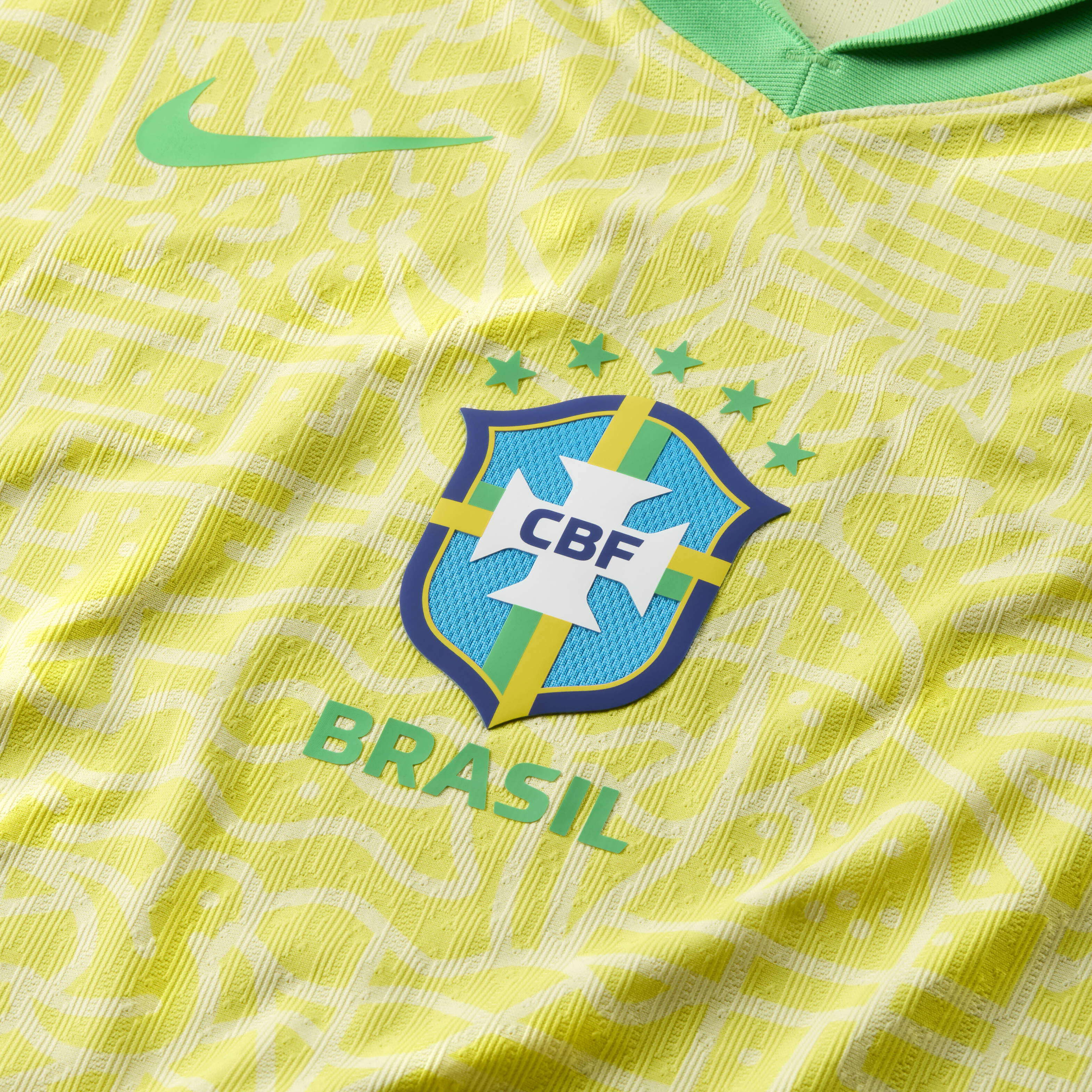 Nike 2023/24 Women's Brazil Home Jersey Player Issue sz L