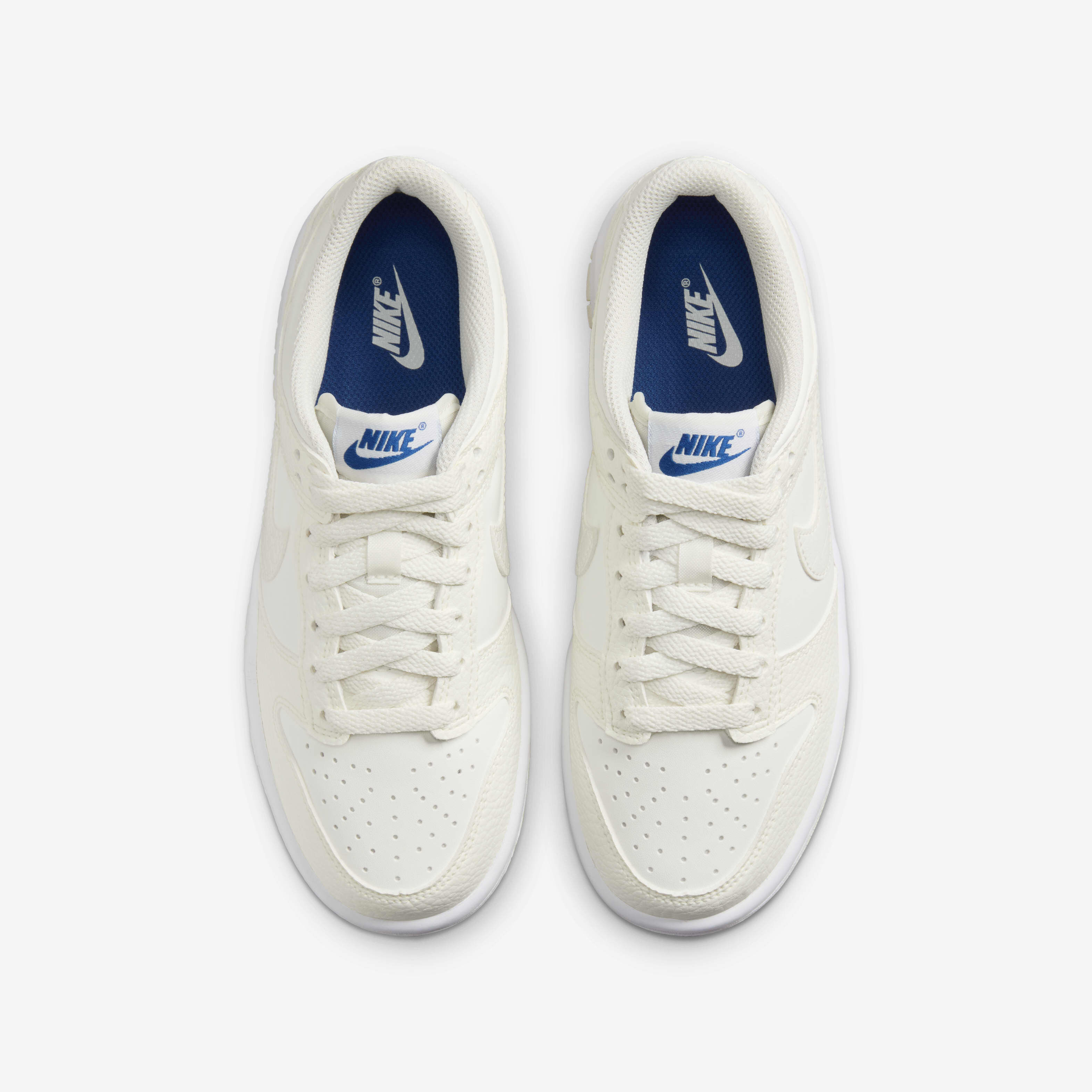 スニーカー Nike Dunk Low SE Junior Shoes FV7472-100 Nike Dunk Low SE Back To School Sail (GS) - FV7472-100