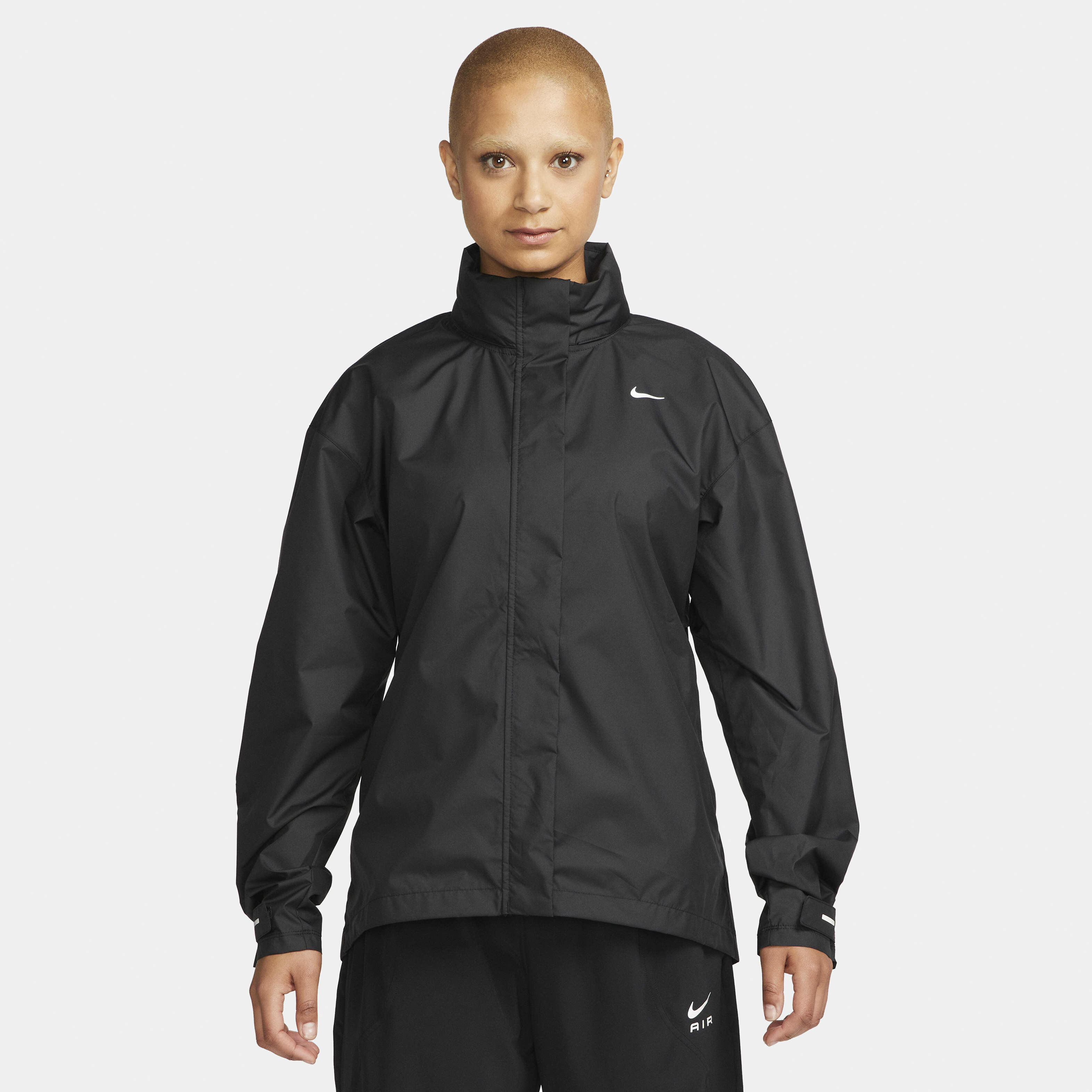 Nike long raincoat top
