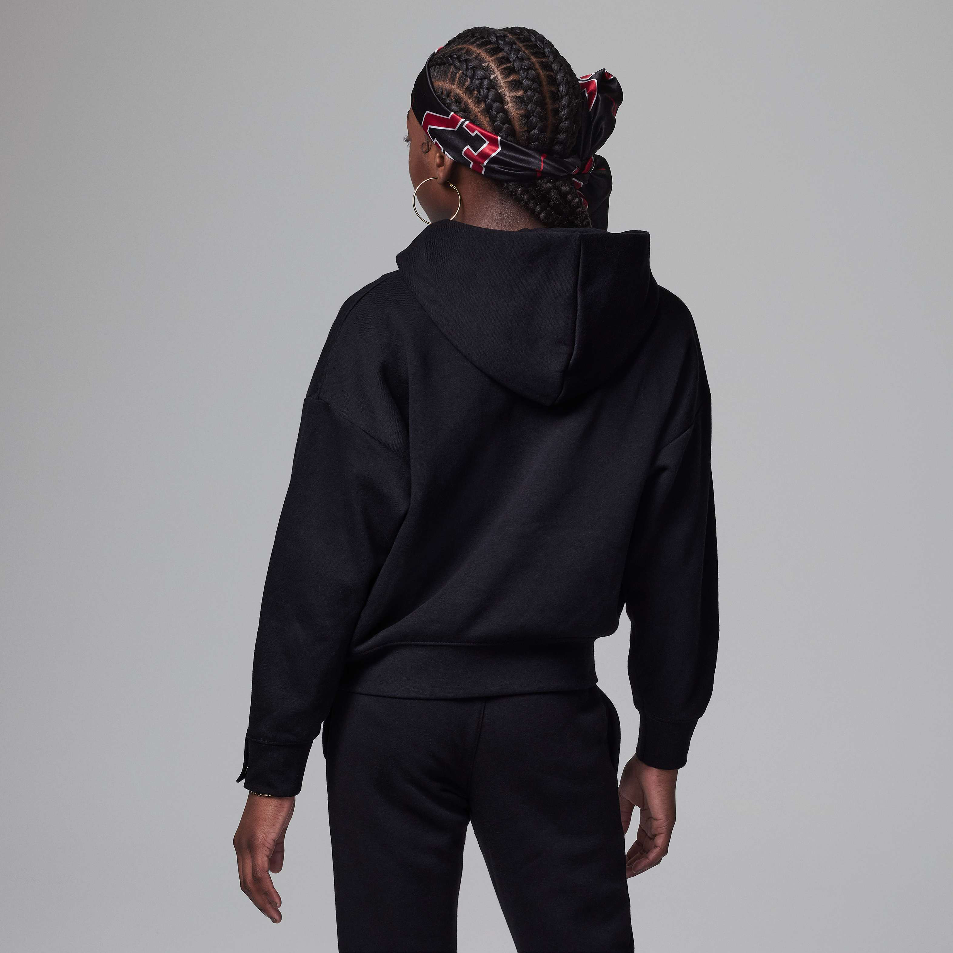 Jordan Take Flight Press-Stud Cuff Pullover image number 1