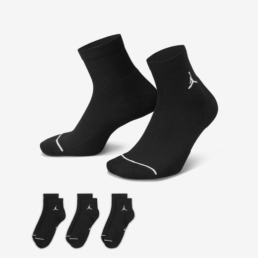 Men's Socks-JRDN, Jordan, Everyday Ankle Socks (3 Pairs)