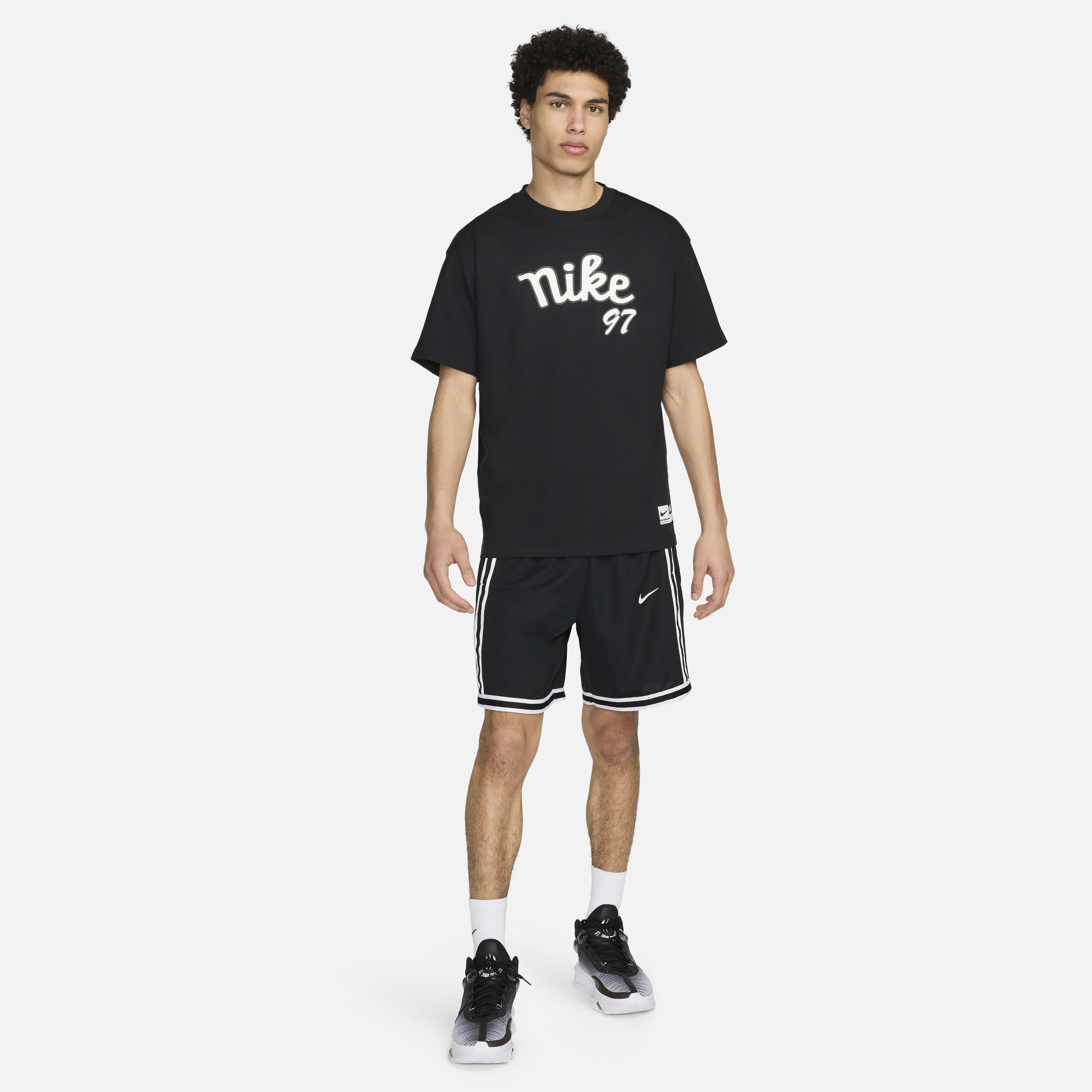 Buy Nike Men's Max90 Basketball T-Shirt - Black | Nike