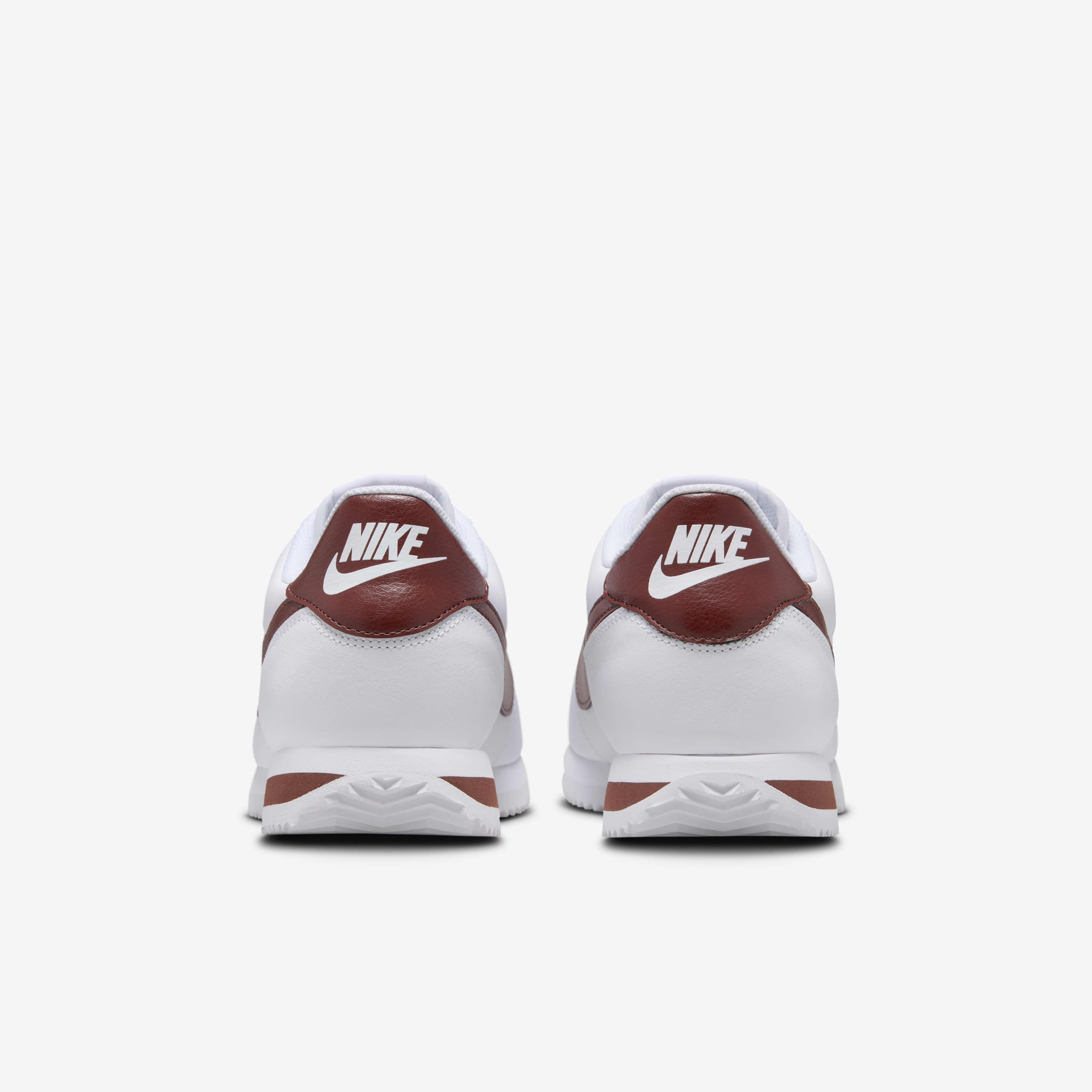 Nike cortez maroon and white store