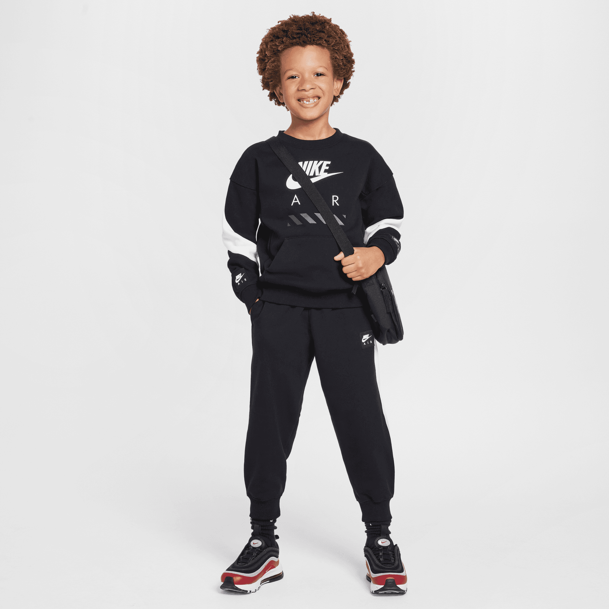 Buy Nike Sportswear Little Kids' Air Fleece 2-Piece Crew Set